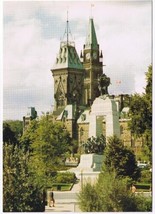 Ontario Postcard Ottawa Parliament Hill War Memorial Confederation Square - £1.64 GBP