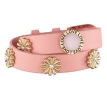 Avon Charming Floral Wrap Bracelet &quot;Pink&quot; - £10.19 GBP