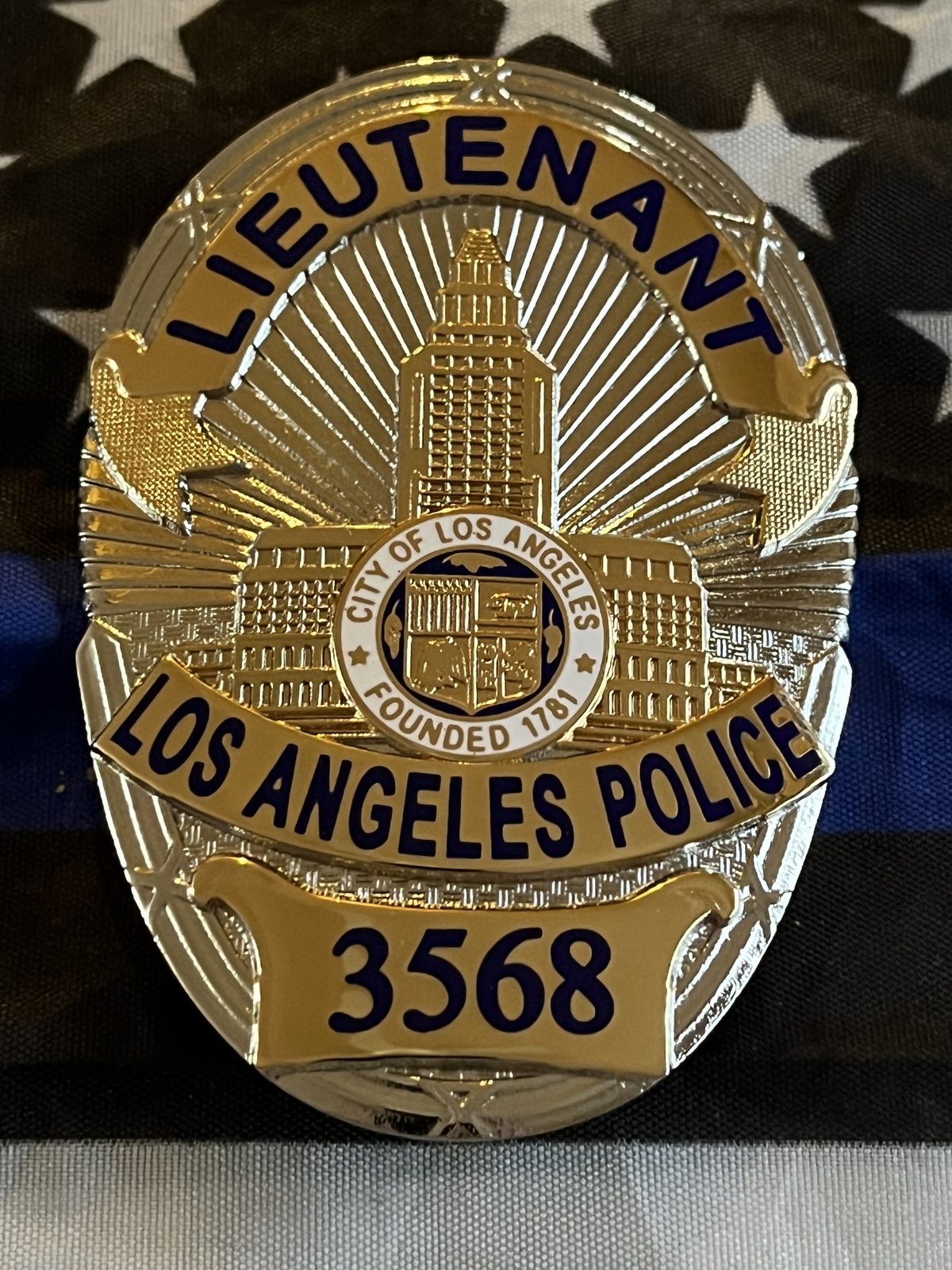 Los Angeles Police Department Lieutenant  - $500.00