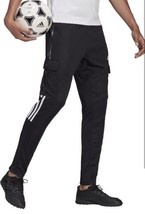 Adidas Men&#39;s Tiro Aeroready Cargo Pants Black / White Size Xl Brand New HC7703 - £49.90 GBP
