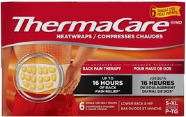 ThermaCare Heatwraps Advance Back Pain Therapy Stretch Fit S-XL, 6 count - £36.76 GBP