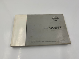 2005 Nissan Quest Owners Manual Set Handbook OEM G03B53040 - £21.23 GBP
