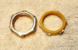 3/4&quot; Conduit Sealing Locknuts Steel 2ea Rigid/IMC Liquidtight Appleton N... - $3.89
