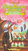 Disney&#39;s Sing-A-Long Songs - Zip-A-Dee-Doo-Dah [VHS] Volume 2 [VHS Tape] - £50.49 GBP