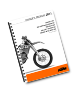 KTM 2011 - 250 EXC-F XCF-W SIX DAYS FACTORY EDITION  - OWNERS MANUAL USE... - €42,79 EUR
