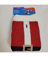 Vibrant Life Size Medium Dog Santa Claus Sweater Costume 20-50lbs Christmas - $12.86