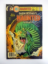 Baron Weirwulf&#39;s Haunted Library #32 Charlton Comics Horror Snake Cover ... - $7.42