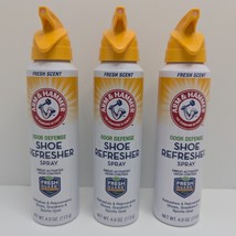 3pk Arm &amp; Hammer Shoe Spray Deodorizer 4oz Odor Remover for All Footwear - $32.47