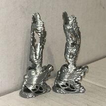 Monster High Doll Luna Mothews Shoes Boots Silver Butterfly Gala C2 - $11.83