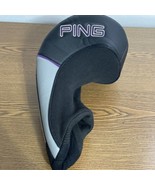 Ping Ladies Serene  Hybrid Headcover  Golf Head Cover Black Gray Purple - £16.92 GBP