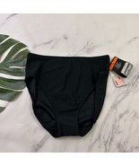 Miraclesuit x Kirkland Womens Bikini Swim Bottoms Size 16 New Black Solid - $29.69