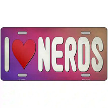 I Love Nerds Metal Sign - $20.52 CAD