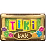 Beistle Large Plastic 3-D Tiki Bar Sign 12.5&quot; x 17&quot; Decoration - $126.88 MXN