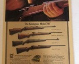 Remington Model 700 Vintage Print Ad Advertisement  pa16 - $10.88