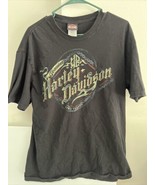 Suburban Motors Harley Davidson Thiensville, WI Mens Black T Shirt Size XL - £18.68 GBP