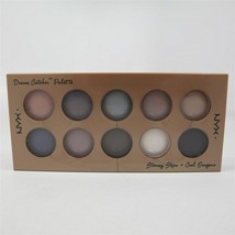 NYX Dream Catcher Palette ( DCP03 STORMY SKIES) 10 Eyeshadows SEALED - £10.86 GBP