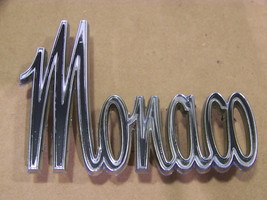 1965 Dodge Monaco Fender Emblems #2524723 #2524241 Oem 66 - £35.39 GBP