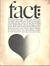 Fact - January-February 1966 - Vol 3 #1 - 1960s Muckraking Magazine - Harper Lee - £14.13 GBP
