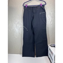 Athleta Black Nylon Hiking Pant Light Outdoor Snow Pant Womens Tall Size 8T - $511.24 MXN