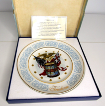 Vintage Avon 1974 Freedom Enoch Wedgewood Patriotic Collector Plate With Box - £11.46 GBP