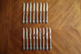 Oneida RAPHAEL Stainless Distinction Deluxe Silverware HH: 17x Dinner Kn... - $27.96 CAD