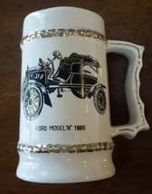 Vintage Ford Mug Model N 1906 Mug Stein Collectible Antique Car Enthusia... - £8.62 GBP