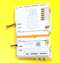 ⚡BECKHOFF EK1828 ETHERCAT COUPLER COMPACT INTERFACE CONNECTOR FIELDBUS T... - $54.32