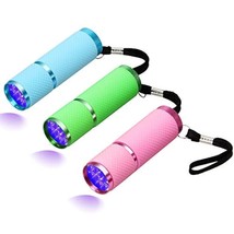 3Pcs Led Flashlight, Small Glow Flashlights With 9 Led Lights, Portable ... - £13.36 GBP