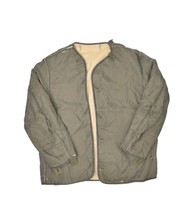 Vintage USAF Military Wool Jacket Liner Mens US Air Force Cold Weather - £37.70 GBP