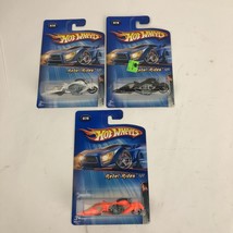 Lot of 3 x Mattel Hot Wheels Rebel Rides W-OOZIE 3/5 Collectors #078 Black White - £14.15 GBP