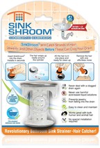 Sinkshroom Chrome Edition, 1&quot; -1.4&quot;, Hair Catcher, Strainer, Snare, - $25.77