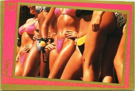 California Girl Postcard Risque Ocean 90&#39;s 80&#39;s Pinup trimmed Garth Valentine - £6.92 GBP