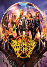 BURNING WITCHES Selftitled FLAG CLOTH POSTER HEAVY METAL - £15.66 GBP