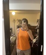 Nike Women&#39;s Orange Tank Top - $13.79 CAD
