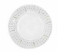 VIETRI 1pc FORTE SALAD PLATE WHITE-GREY PLATE 8.75&quot; BNEW - £23.73 GBP