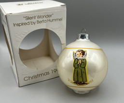 Ornament Schmid Collectors&#39; Gallery Silent Wonder  Hummel Glass 3rd 4 years 1993 - £9.19 GBP