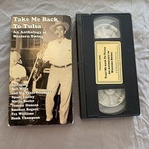 Bob Wills &amp; Tommy Duncan Take Me Back To Tulsa Spade Cooley Swing Vhs Tape - £5.02 GBP