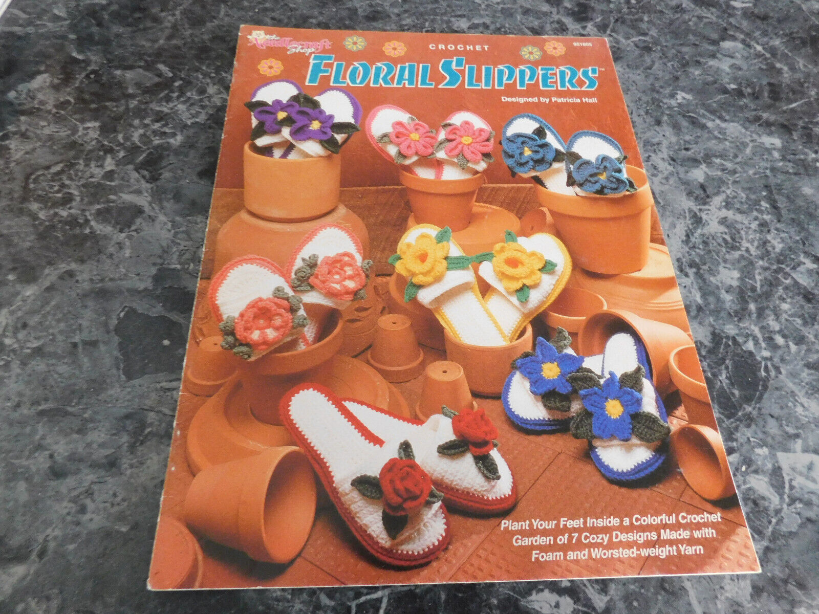 Primary image for Floral Slippers by Patricia Hall