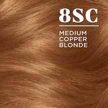 New Clairol Nice&#39;n Easy Permanent Hair Dye, 8SC Medium Copper Blonde Hai... - £14.54 GBP