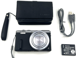 Panasonic LUMIX DMC ZS40 Digital Camera Leica 30X Zoom 24-720mm Leica WiFi GPS - $259.62