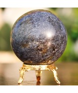 316g! Natural Ocean Jasper Quartz Crystal Sphere Ball Healing 55mm - $1,071.13 MXN