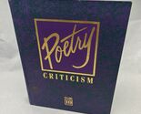 Poetry Criticism (Poetry Criticism, 146) Hardcover - $88.32