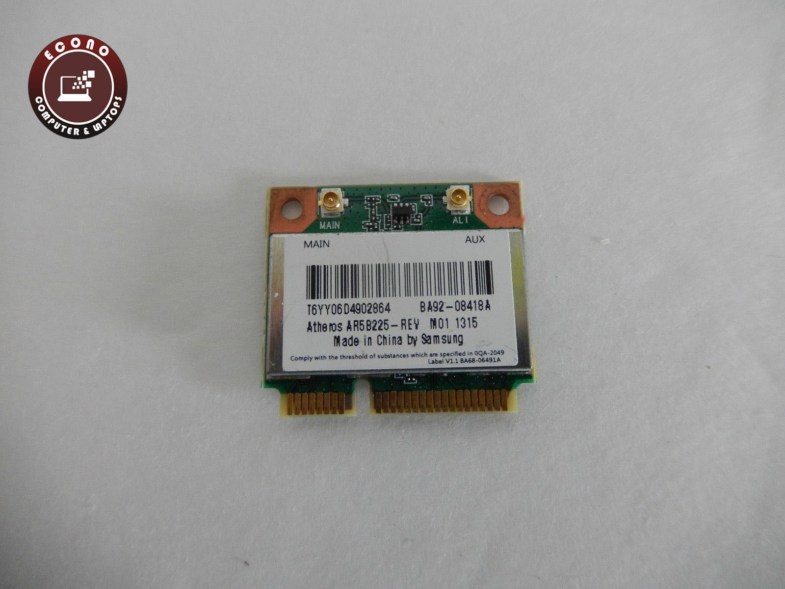 Samsung NP305E5A NP300E5C NP300E5C-A0AUS  NP270E4E-K01 Wireless Card BA9... - $1.58