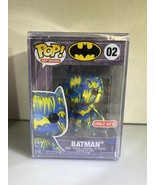 Funko Pop! Art Series Batman #02 Blue and Yellow Target Exclusive AB - £26.15 GBP