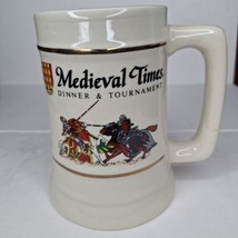 Medieval Times Ceramic Mug Beer Stein Tankard  6&quot; Dinner &amp; Tournament Excellent - $9.89