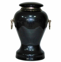 Unique Glass Art Adult Cremation urn for Ashes ,Exclusive Funeral urn Memorial - £151.29 GBP+
