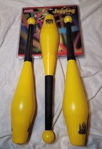 3 Clean Duncan Yellow Set Juggling Clubs New In Box By Duncan - £14.93 GBP