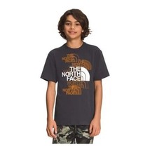 The North Face Boys Graphic Tee NF0A7WPS8A31-XS Gray Orange Size XS Extr... - £23.76 GBP