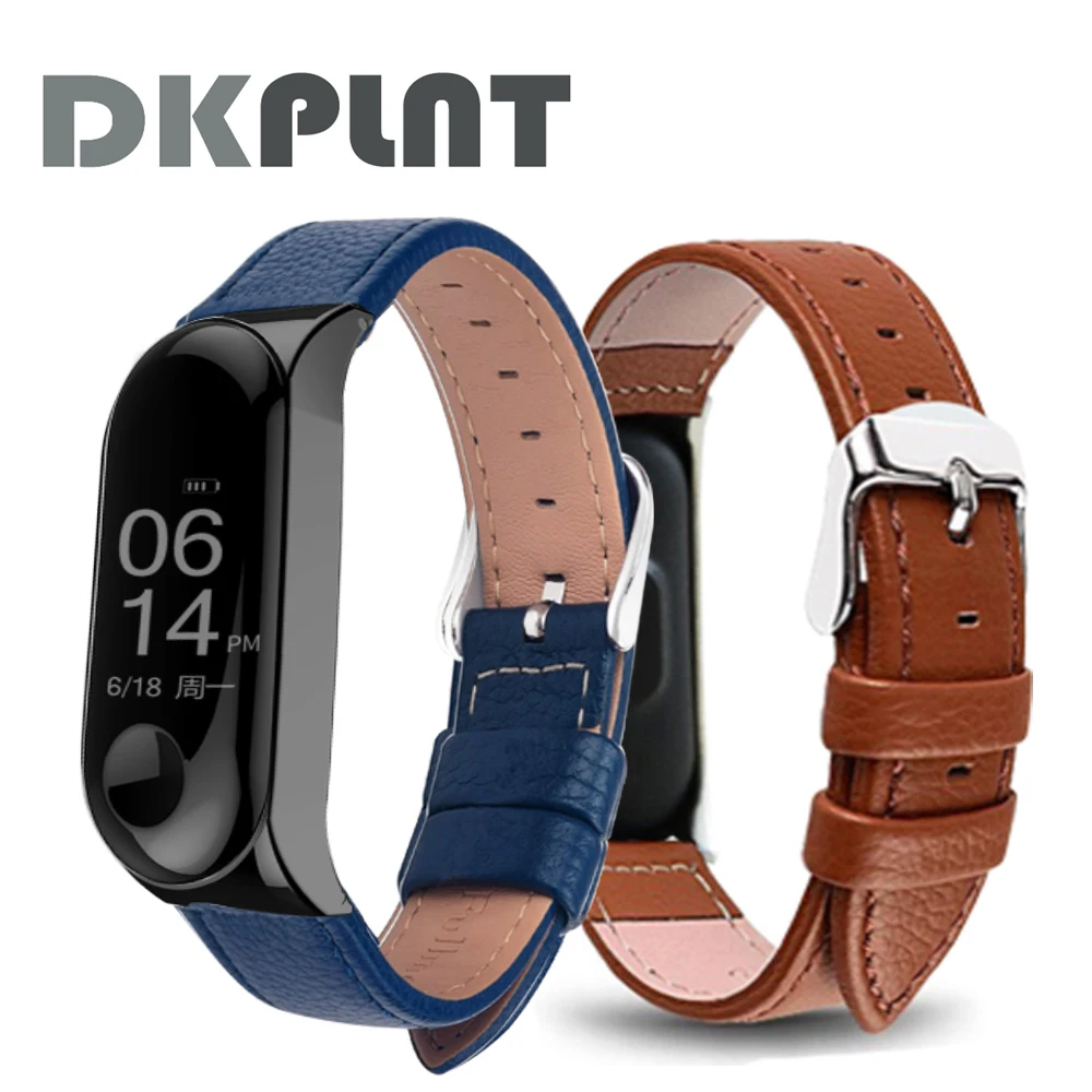 Colorful leather black rose gold case for a miband 6 4 5 sa for a mi thumb155 crop