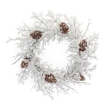 Ice Branch Wreath 24&quot;D Plastic - £72.60 GBP